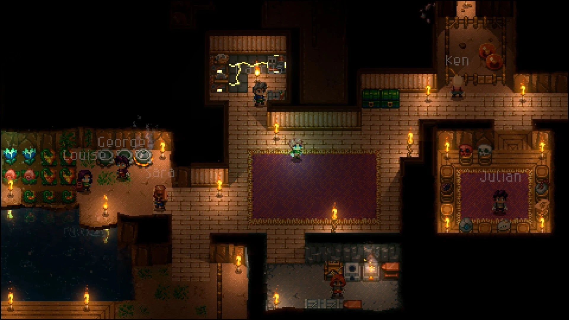 Core Keeper gameplay - underground mining sandbox adventure