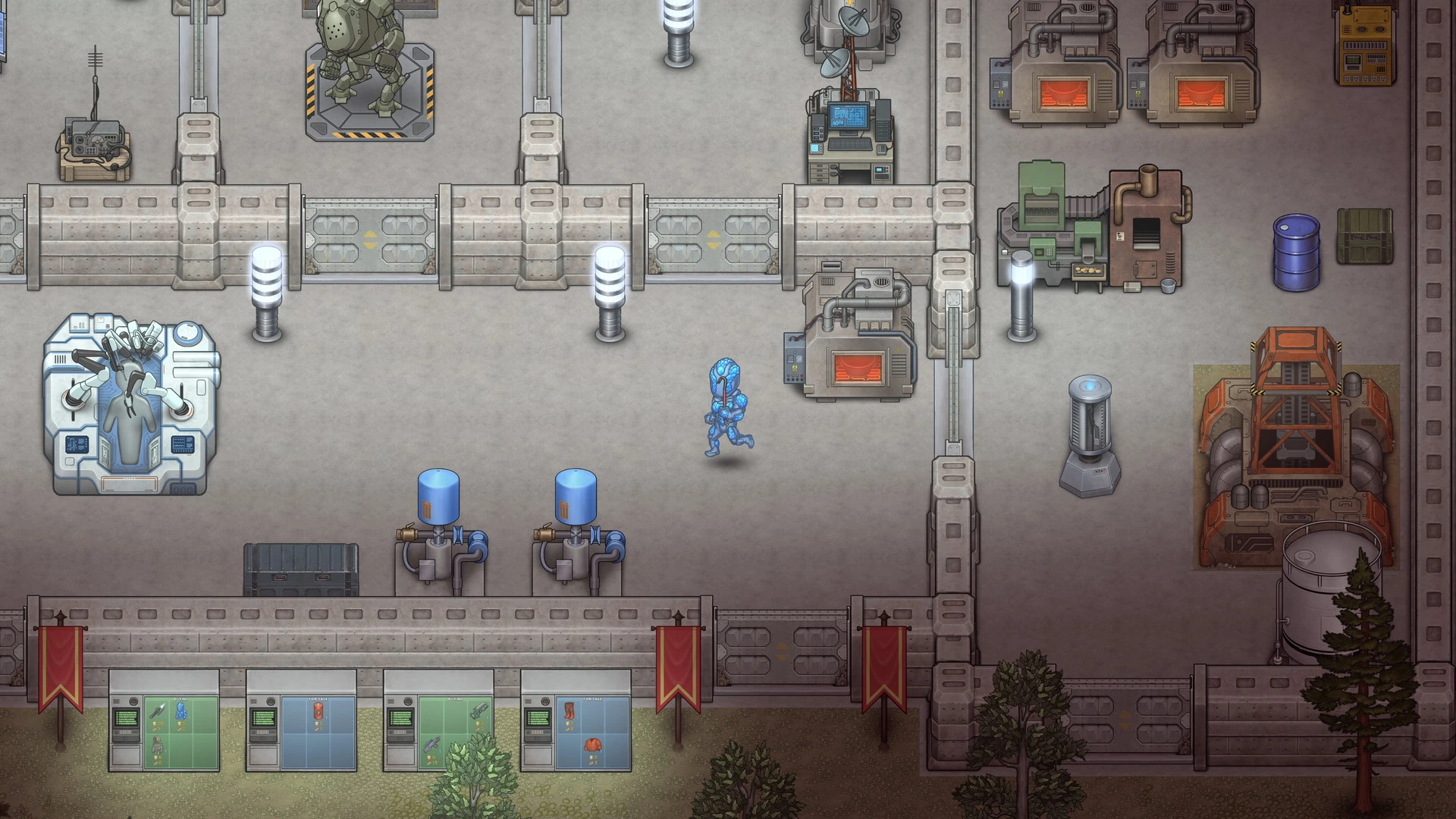 CryoFall gameplay - sci-fi colony survival and exploration