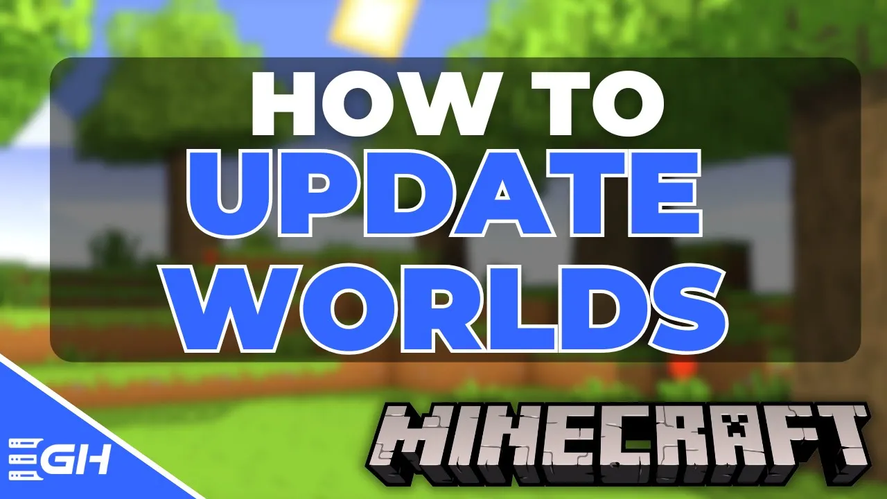Update Minecraft world 2025