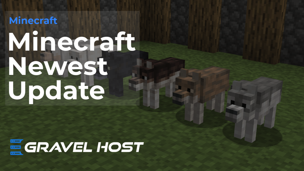 Minecraft new update for dogs