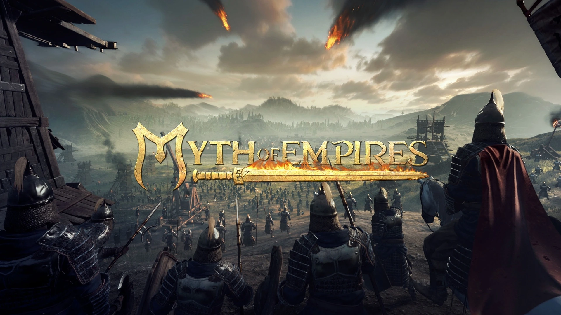 Myth of Empires gameplay - ancient Eastern Continent siege, raids and exploration