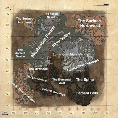 ARK Aberration map