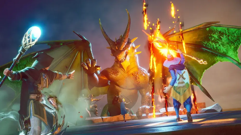 Runescape: Dragonwilds gameplay - open-world co-op survival
