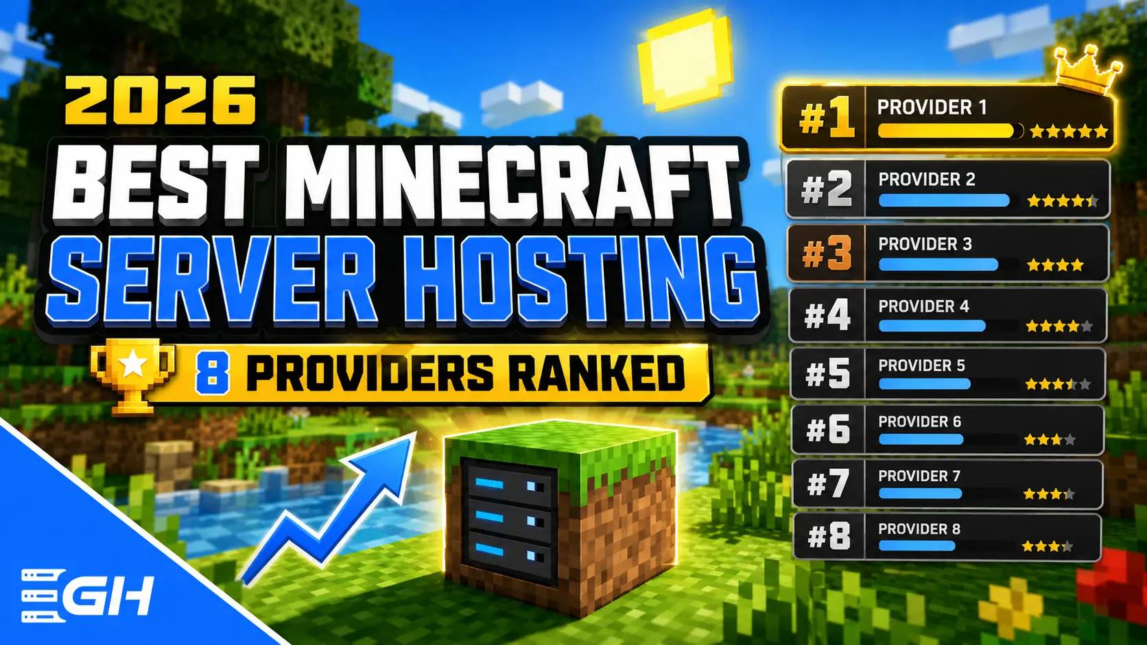 The 8 best Minecraft server hosting providers of 2026 compared and ranked by Gravel Host